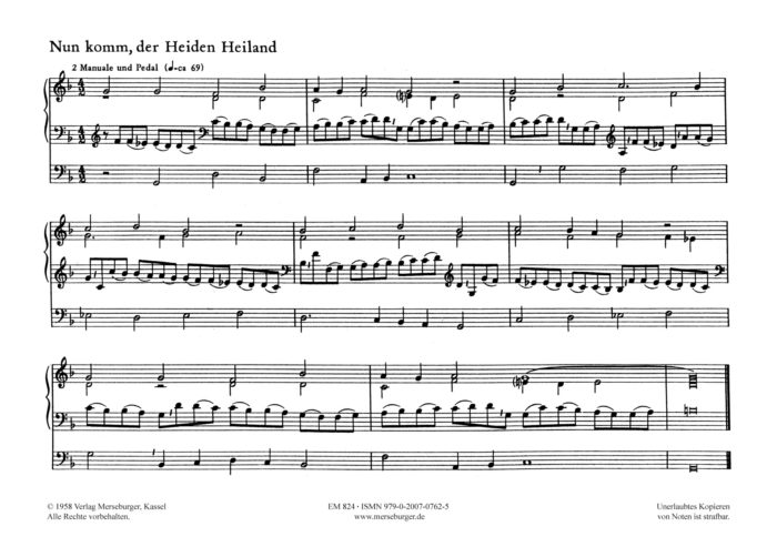 12 kleine Choralvorspiele – Bild 2