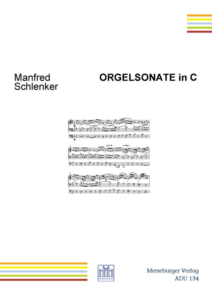 Orgelsonate in C für Orgel solo