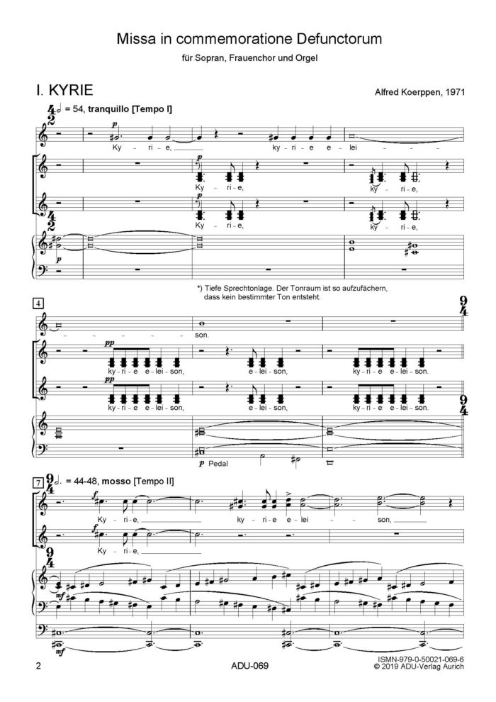 Missa in commemoratione Defunctorum (1971) – Bild 2