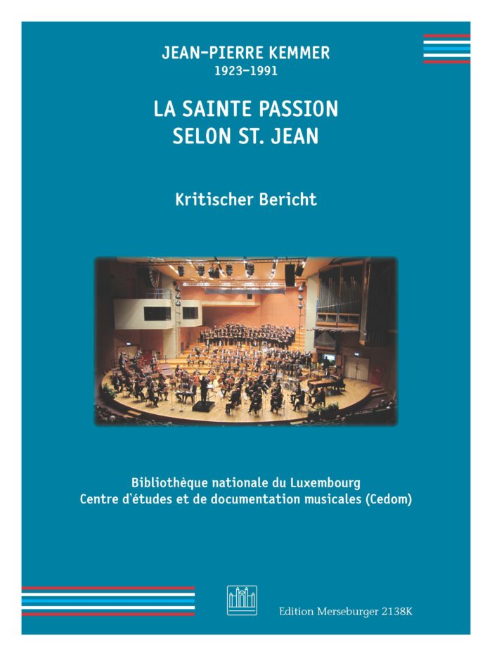 La Sainte Passion Selon St. Jean (Kritischer Bericht)